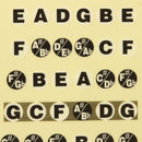 1pc Guitar Fretboard Note Sticker Musical Scale Label Beginner Decal