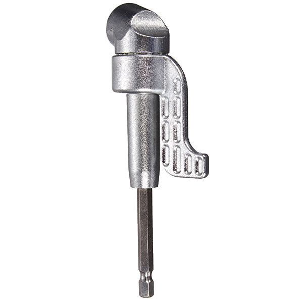 45 Degree Offset Screwdriver Attachment Bit Holder Portable Metal Tool
