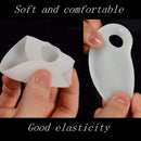 One Pair Of Gel Toe Separators Stretchers Straighteners Alignment Bunion Pain Relief