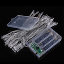 4M 40 LED Battery Powered Christmas Wedding Party String Fairy Light
