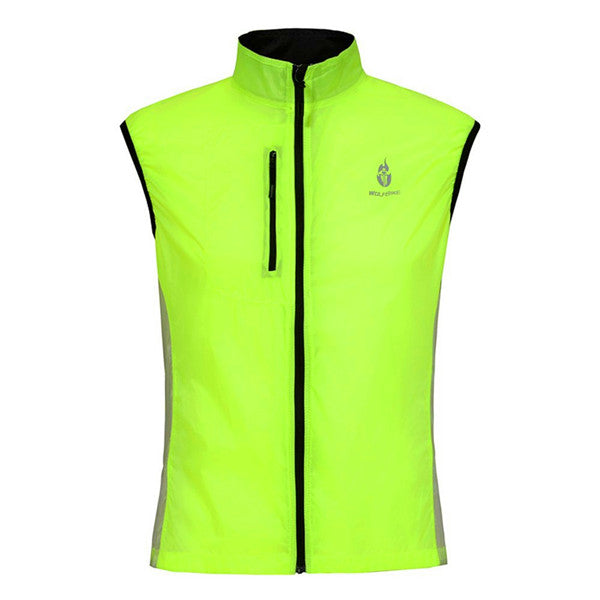 WOLFBIKE Bicycle Cycling Vest Jacket Windcoat Sportswear Breathable