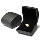 Luxury Black PU Leather LED Lighted Ring Box Jewelry Wedding Gift Case