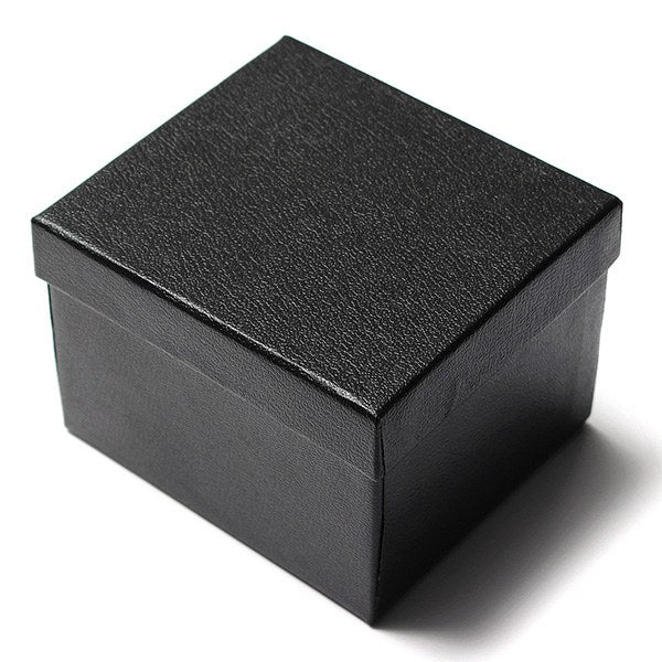 Luxury Black PU Leather LED Lighted Ring Box Jewelry Wedding Gift Case