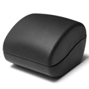 Luxury Black PU Leather LED Lighted Ring Box Jewelry Wedding Gift Case