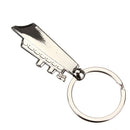 3D Silver Cruises Ship Boat Model Key Chain Metal Keyring Gift