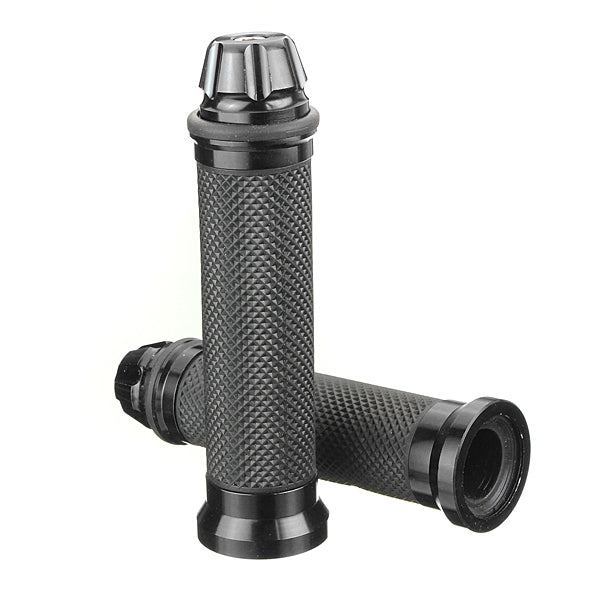 CNC 22mm Aluminum Motorcycle Dirt Bike Hand Grips Handlebar Rubber