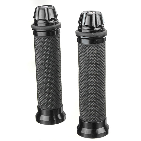 CNC 22mm Aluminum Motorcycle Dirt Bike Hand Grips Handlebar Rubber