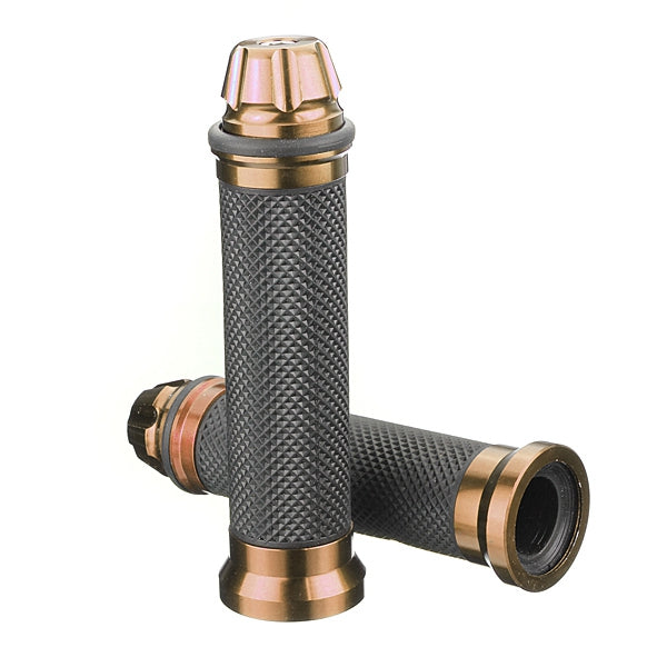 CNC 22mm Aluminum Motorcycle Dirt Bike Hand Grips Handlebar Rubber