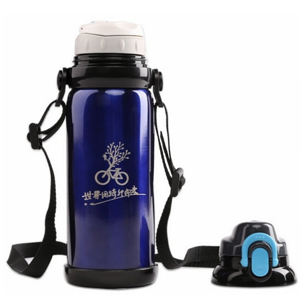 Outdoor Stainless Steel Heat Cold Preserve Insulated Water Bottle
