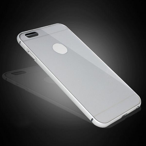 Hippocampus Buckle Metal Frame Back Case For iPhone 6 Plus & 6s Plus