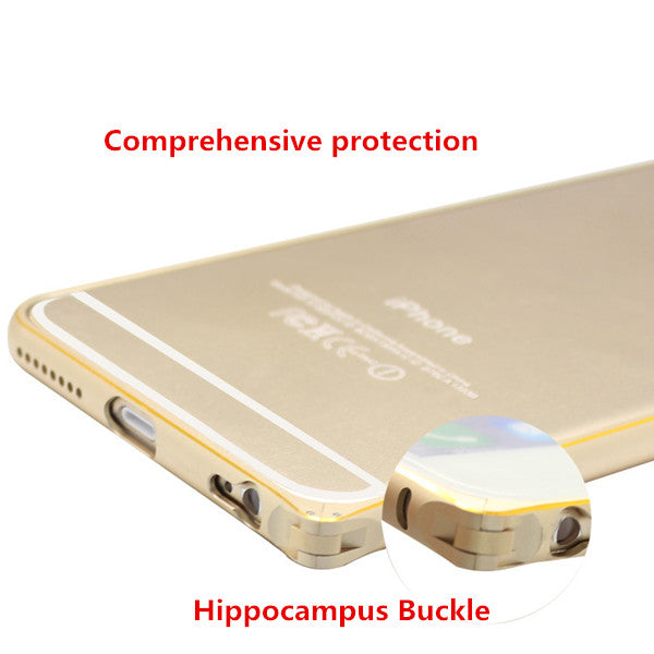Phnom Penh Hippocampus Buckle Metal Bumper Frame For iPhone 6 Plus