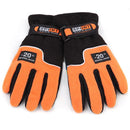 Female Fleece Outdoor Ski Gloves Warm Windproof
