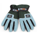 Female Fleece Outdoor Ski Gloves Warm Windproof