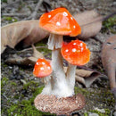 Mini Landscape Resin Mushroom Home Office Garden Decoration