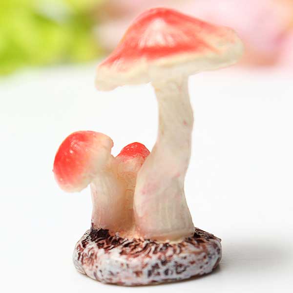Mini Landscape Resin Mushroom Home Office Garden Decoration