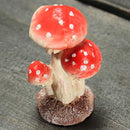 Mini Landscape Resin Mushroom Home Office Garden Decoration