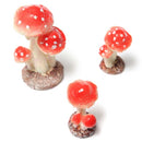 Mini Landscape Resin Mushroom Home Office Garden Decoration