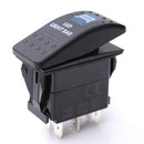 Carling Waterproof LED Indicator Light Rocker SPST ON-OFF Switch