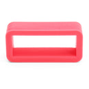20mm PVC Watch Strap Retaining Hoop Loop Rubber Retainer Buckle Holder