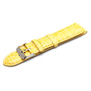 20mm PU Leather Men Women Mental Wrist Watch Band