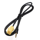 3.5mm Jack AUX Audio Cable Input Adapter For FIAT Grande Punto MP3