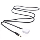 3.5mm Mini Jack AUX Audio MP3 Player Input Cable Adapter For Mazda