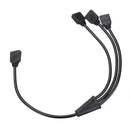 4 Pin 1 to 3 Flexible LED Connector Cable Splitter For RGB Strip Light