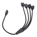4 Pin 1 to 4 Flexible LED Connector Cable Splitter For RGB Strip Light
