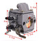 Gas Chain Saw Oil Carb Carburetor For ZAMA STIHL MS440 MS460