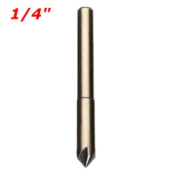 5pcs Imperial 5 Flutes 82 Degree Countersink Drill Chamfer Cutter Bit