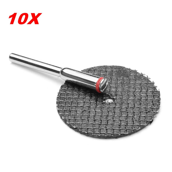 10pcs 32mm Reinforced Flat Cut Off Wheel Resin Cutting Discs Chop Saw Blade