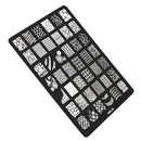 Nail Art Image Printing Plate Polish Stamping Template DIY Tips Design