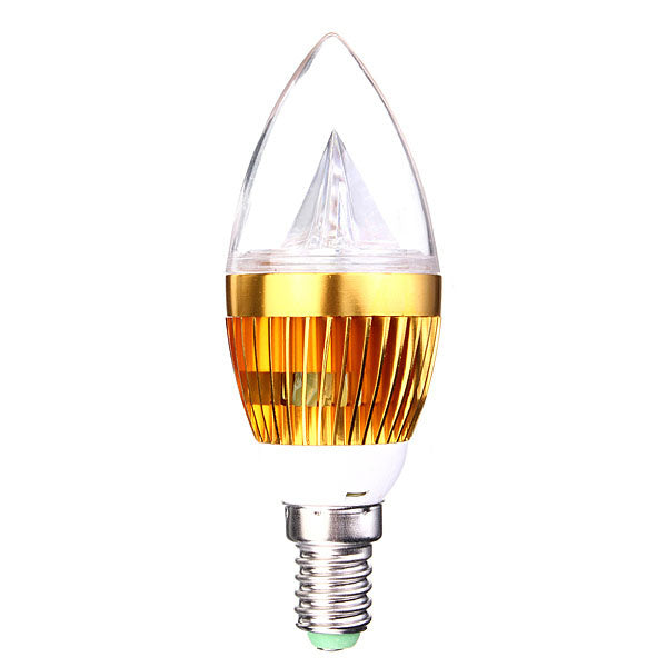 E12 E14 E27 B22 Dimmable 3W LED Chandelier Candle Light Bulb 220V