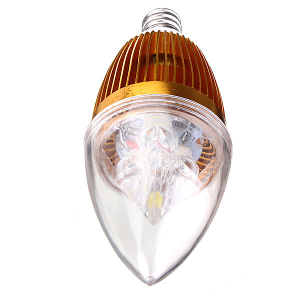 E12 E14 E27 B22 Dimmable 3W LED Chandelier Candle Light Bulb 220V