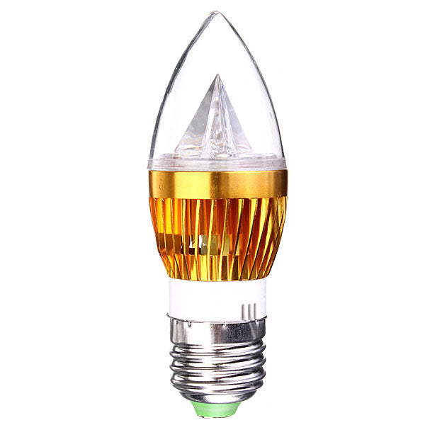 E27 E14 B22 E12 4.5W LED Chandelier Candle Light Bulb 85-265V