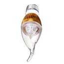 Dimmable E27 E14 E12 B22 4.5W 220V LED Chandelier Candle Light Bulb