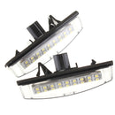 2PCS 18 SMD LED Number License Plate Light For LEXUS