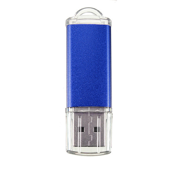 10 x 128MB USB 2.0 Flash Drive Candy Blue Memory Storage Thumb U Disk