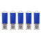 5 x 128MB USB 2.0 Flash Drive Candy Blue Memory Storage Thumb U Disk