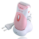Keda KD-187 Hair Remover Dry & Wet Washable Rechargeable Trimmer Lady Shaver Epilator