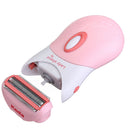 Keda KD-187 Hair Remover Dry & Wet Washable Rechargeable Trimmer Lady Shaver Epilator