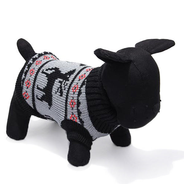 Deer Pet Dog Knitted Breathable Sweater Outwear Apparel