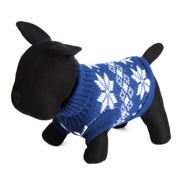 Maple Leaf Pet Dog Knitted Breathable Sweater Outwear Apparel