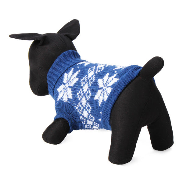 Maple Leaf Pet Dog Knitted Breathable Sweater Outwear Apparel