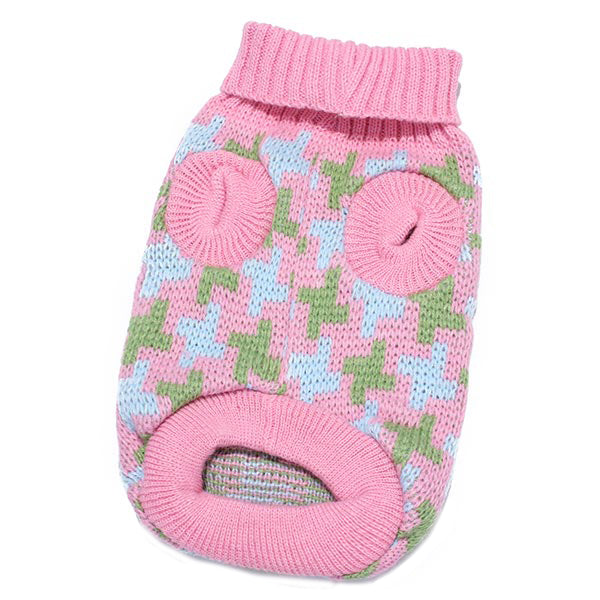 Pet Dog Cat Knitted Breathable Warm Sweater Outwear Winter Coat