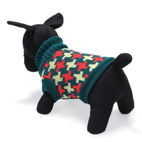 Pet Dog Cat Knitted Breathable Warm Sweater Outwear Winter Coat