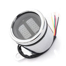 Universal 12V Motorcycle LED Digital Tachometer and Clock Gauge