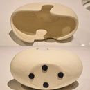 Creative Ceramic Egg Shell Shaped Desktop Flower Pots Potted Plants