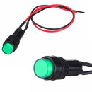 10mm Universal Indicator Dash Panel Warning Light Lamp