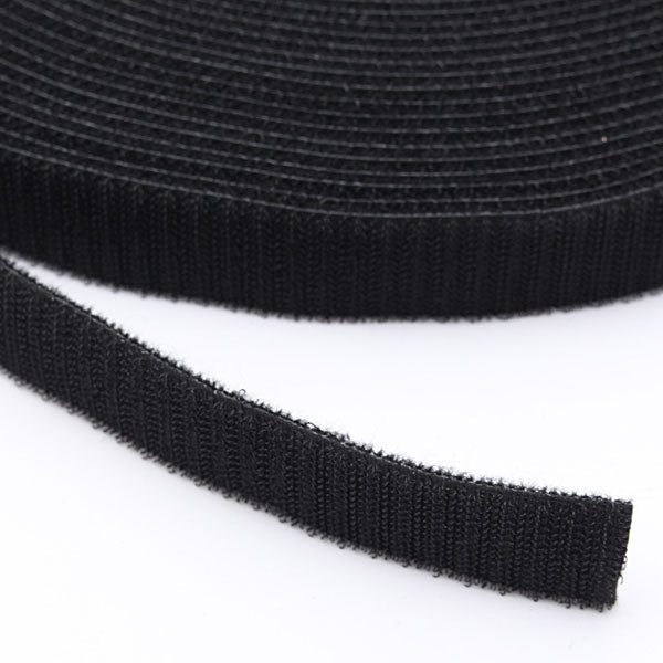 25M Black Strapping Cable Tie Magic Tape